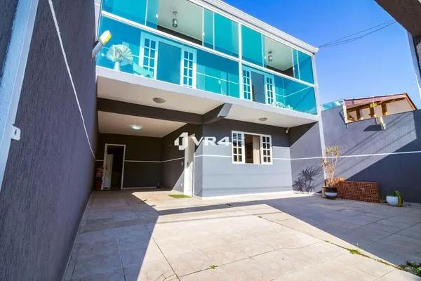 Sobrado com 3 Quartos | Suíte | Área Gourmet | com 127 m² à venda por R$ 600.000 - Emiliano Perneta - Pinhais/PR