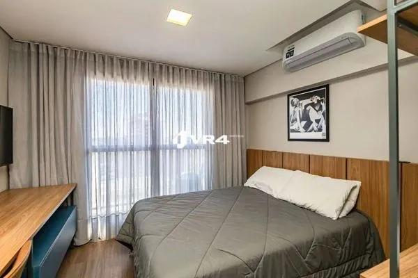 Studio Mobiliado para alugar por R$ 1.950/mês - Água Verde - Curitiba/PR