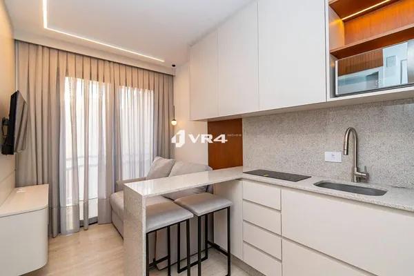 Studio com 1 dormitório para alugar,  por R$ 2.650/mês - Centro - Curitiba/PR