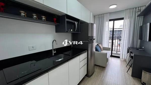 Apartamento com 1 dormitório para alugar, 27 m² por R$ 2.400/mês - Centro - Curitiba/PR