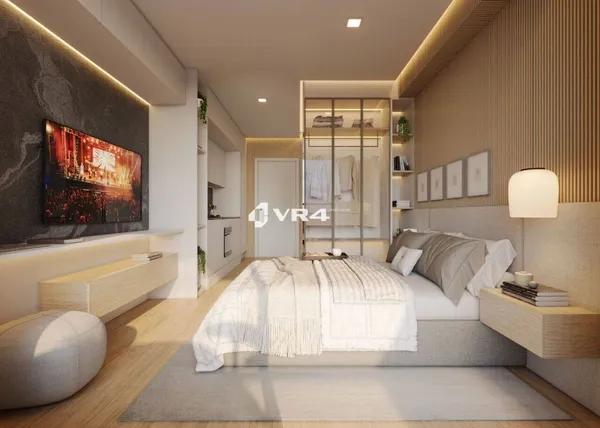 Studio com 1 dormitório à venda, 24 m² por R$ 468.970,00 - Centro - Curitiba/PR