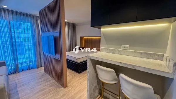 Studio com 1 dormitório para alugar, 29 m² por R$ 2.480/mês - Batel - Curitiba/PR